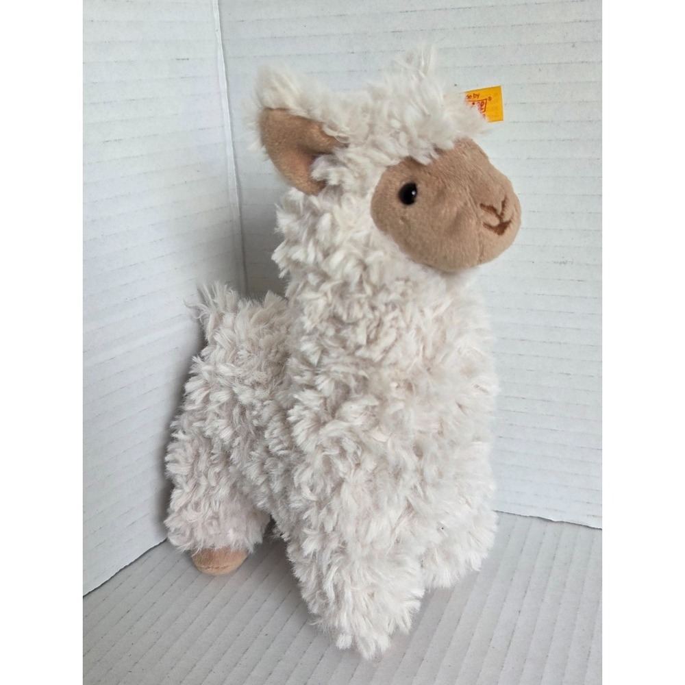 Steiff Soft Cuddly Friends Leandro Llama 7" Plush Vintage Hand Crafted 069444